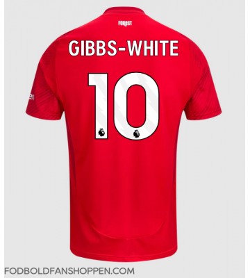 Nottingham Forest Morgan Gibbs-White #10 Hjemmebanetrøje 2024-25 Kortærmet